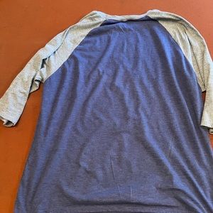 Blue and grey T-Shirt